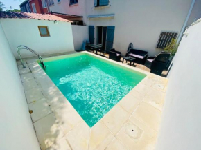 ''Métairies'' Maison avec piscine clim proche plage